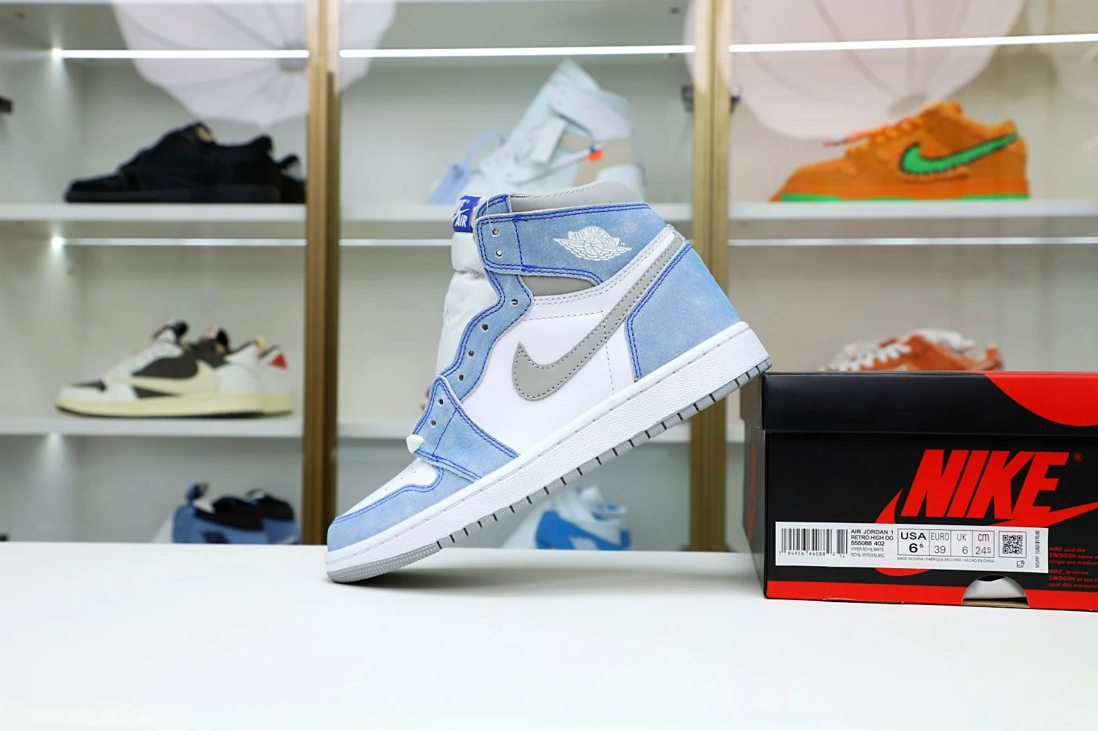GoodFit Kimikick AIR JORDAN 1 RETRO HIGH OG 'HYPER ROYAL' 1985