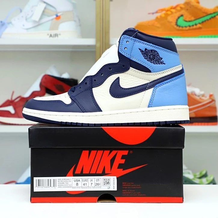 GoodFit Kimikick AIR JORDAN 1 RETRO HIGH OG 'OBSIDIAN' 2025