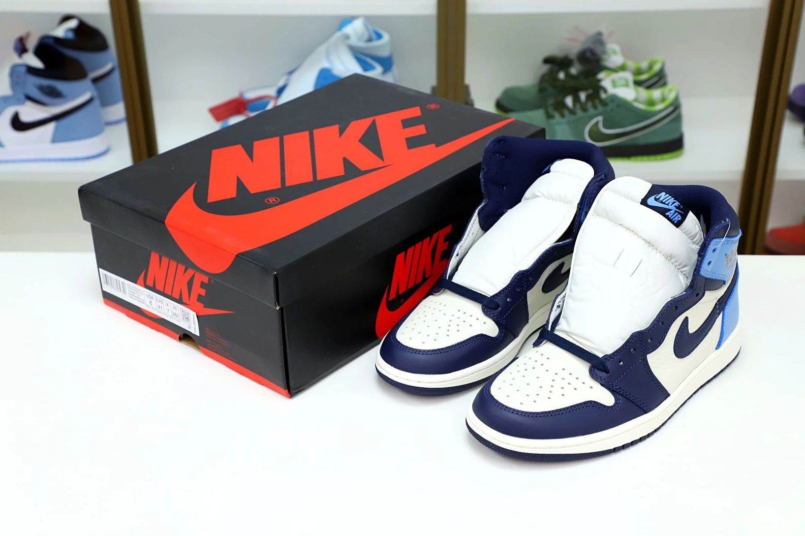 GoodFit Kimikick AIR JORDAN 1 RETRO HIGH OG 'OBSIDIAN' 2025