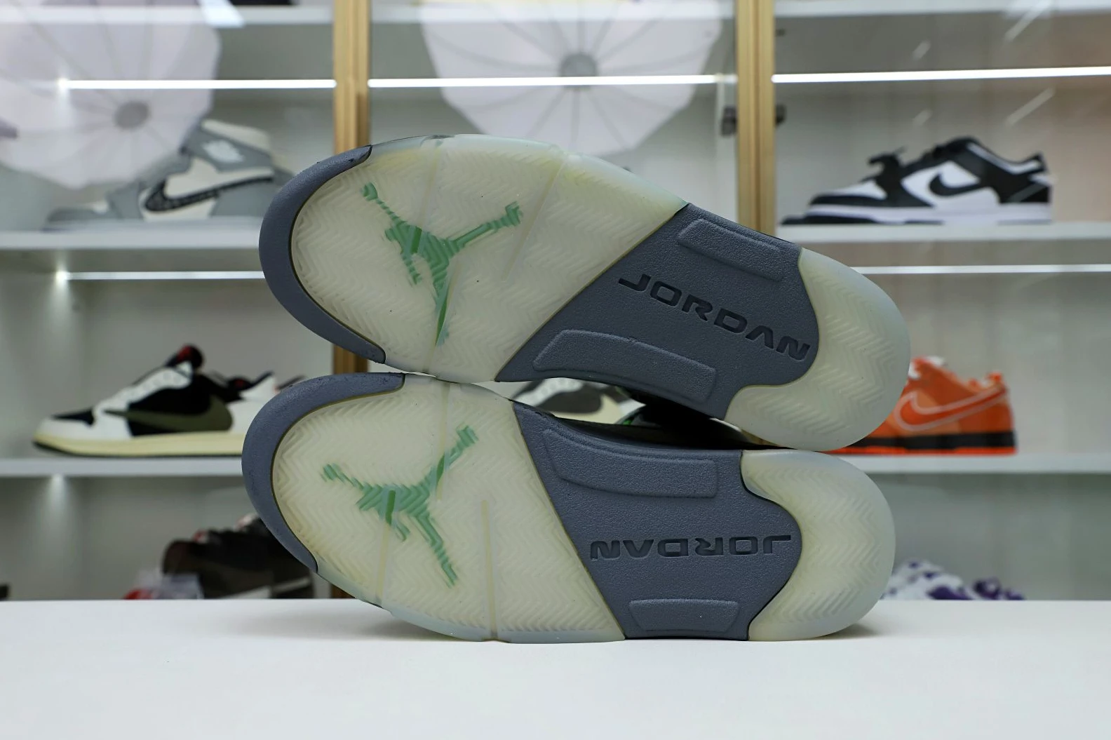 GoodFit Kimikick AIR JORDAN 5 RETRO 'GREEN BEAN' 1926