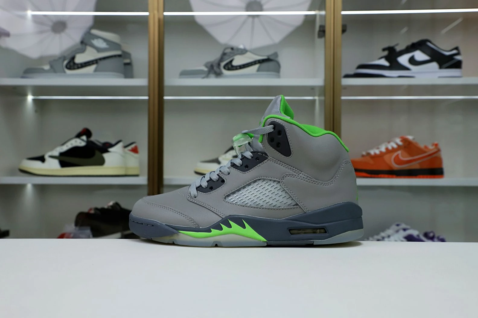 GoodFit Kimikick AIR JORDAN 5 RETRO 'GREEN BEAN' 1926