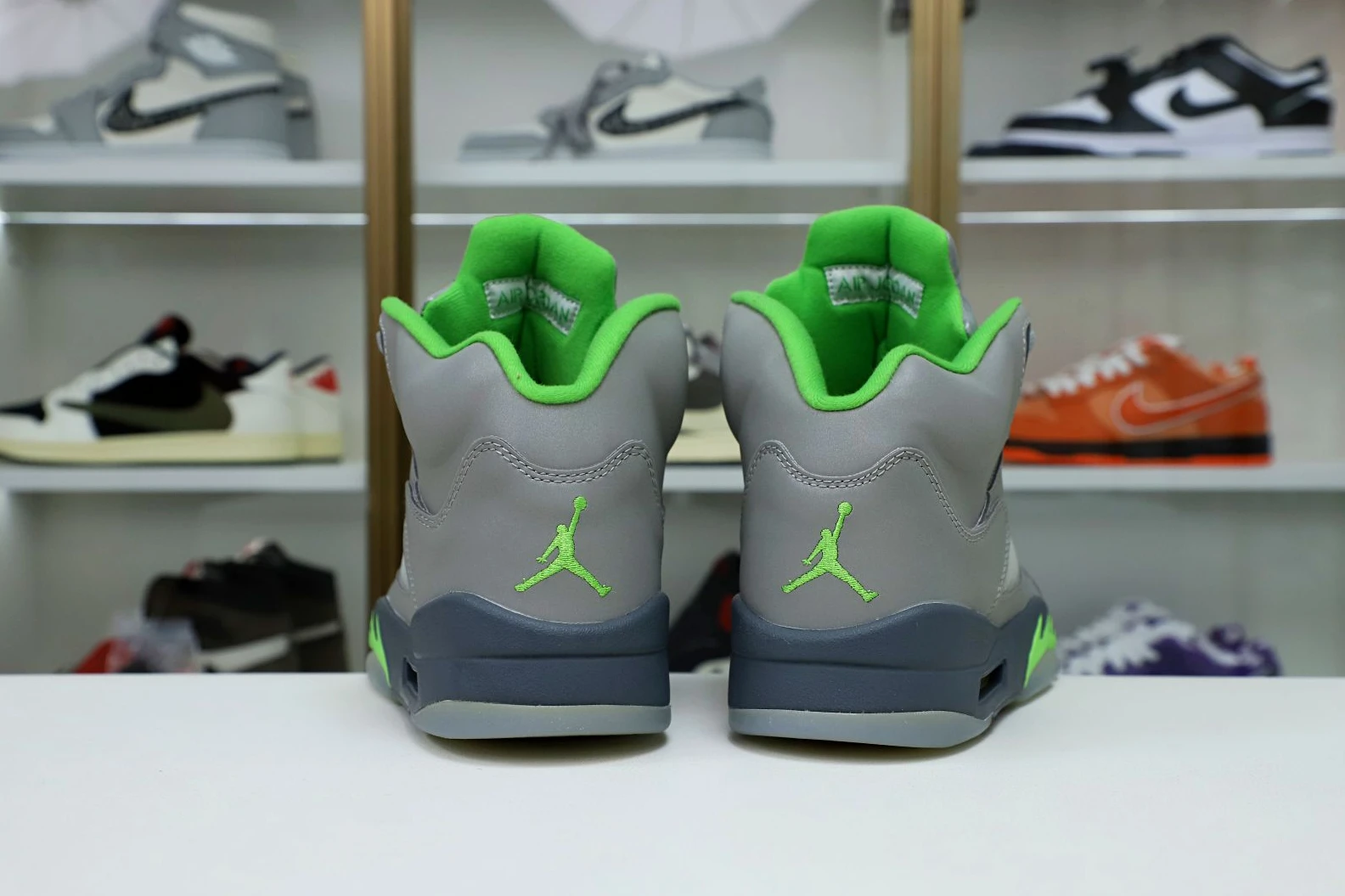 GoodFit Kimikick AIR JORDAN 5 RETRO 'GREEN BEAN' 1926