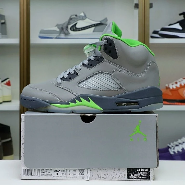GoodFit Kimikick AIR JORDAN 5 RETRO 'GREEN BEAN' 1926