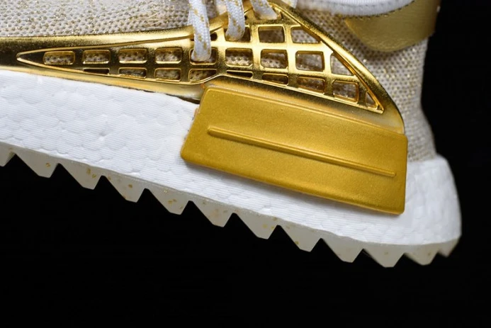 GoodFit Pharrell adidas NMD Hu China Gold HAPPY F 411