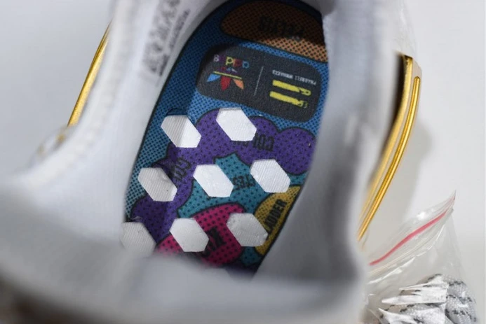 GoodFit Pharrell adidas NMD Hu China Gold HAPPY F 411