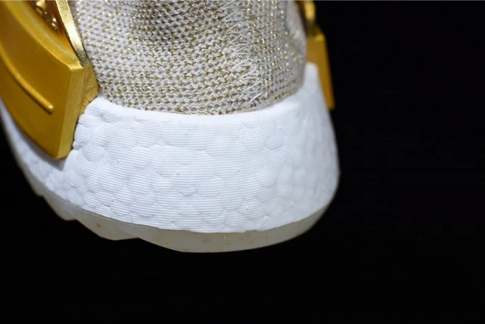 GoodFit Pharrell adidas NMD Hu China Gold HAPPY F 411