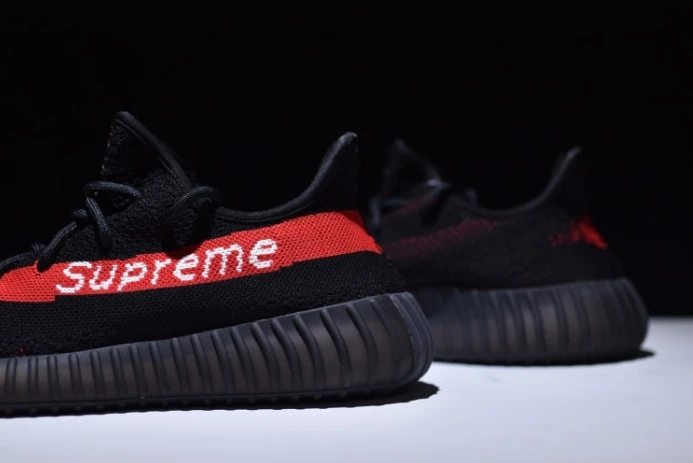 GoodFit ad*s Sup*e yeezy boost 350 v2 black and red 253