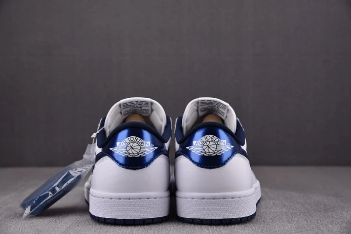 GoodFit air jordan 1 retro low metallic blue 705329- 1593