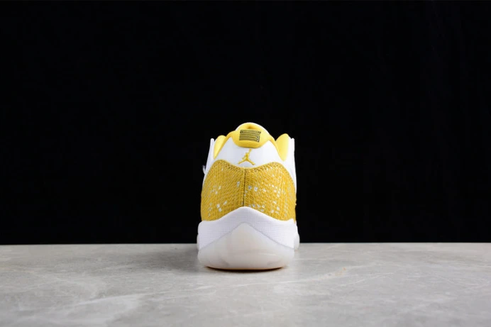 GoodFit air jordan 11 low “yellow snakeskin” ah7860- 1379
