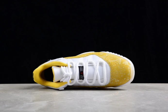 GoodFit air jordan 11 low “yellow snakeskin” ah7860- 1379