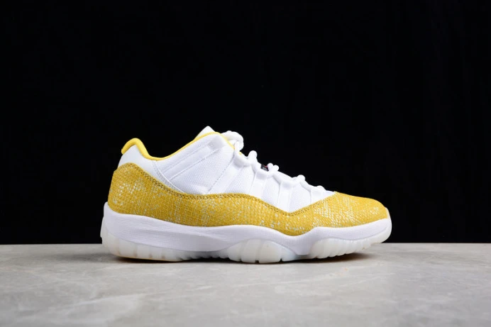 GoodFit air jordan 11 low “yellow snakeskin” ah7860- 1379