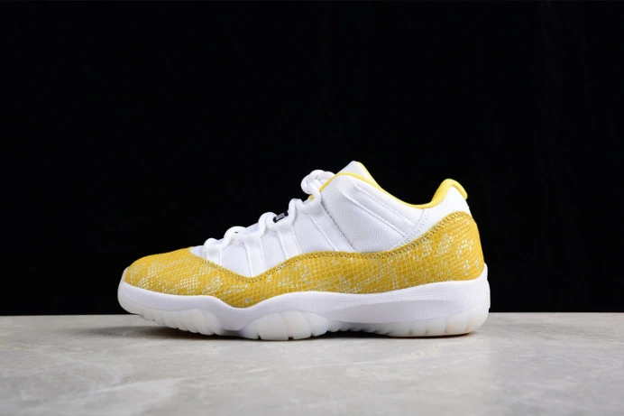 GoodFit air jordan 11 low “yellow snakeskin” ah7860- 1379