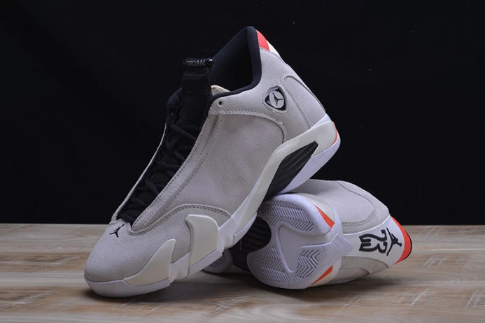 GoodFit air jordan 14 retro "desert sand" black  white 487471- 1463