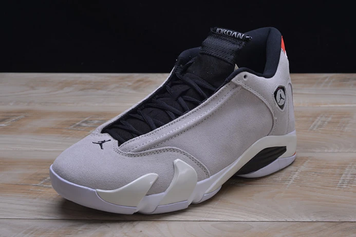 GoodFit air jordan 14 retro "desert sand" black  white 487471- 1463