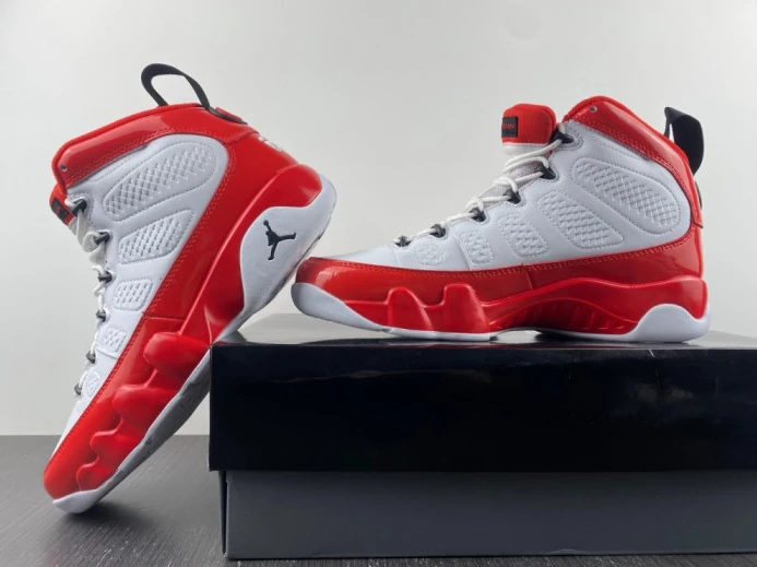 GoodFit air jordan 9 retro white gym red 302370- 1587