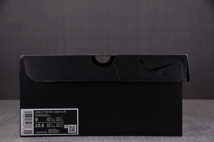 GoodFit nike kobe 4 protro undefeated black mamba cq3869- 3236