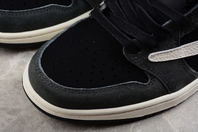 GoodFit travis scott x air jordan 1 low og “black phantom” dm7866- 1646