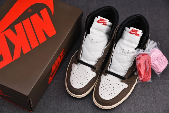 GoodFit travis scott x air jordan 1 retro high og ''mocha'' cd4487- 1228