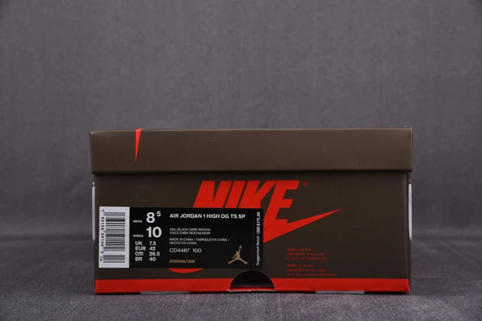 GoodFit travis scott x air jordan 1 retro high og ''mocha'' cd4487- 1228