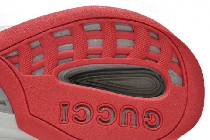 Gucc Run Sneakers Black Red SmartChoice 2889