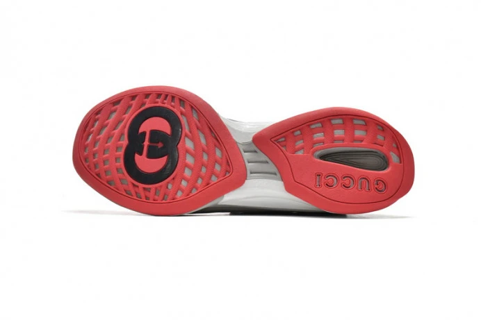 Gucc Run Sneakers Black Red SmartChoice 2889