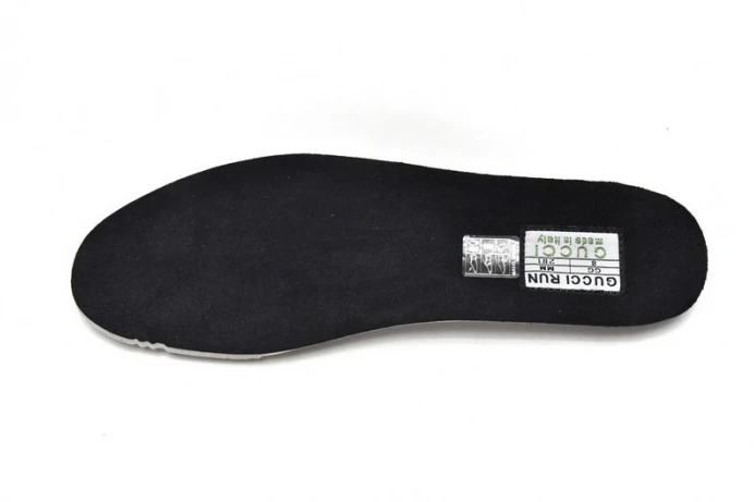 Gucc Run Sneakers Black Red SmartChoice 2889