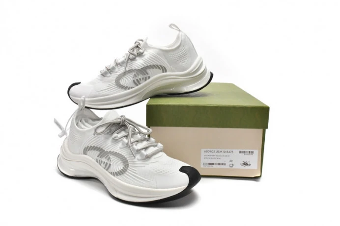 Gucc Run Sneakers White SmartChoice 2863