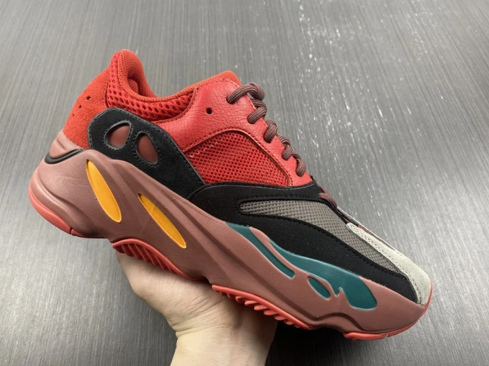 HighQuality Adidas Yeezy Boost 700 Hi-Res Red HQ 357