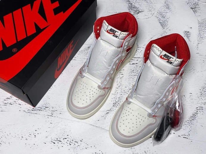 HighQuality Air Jordan 1 Retro High OG "Phantom" Gym Red 555088- 897