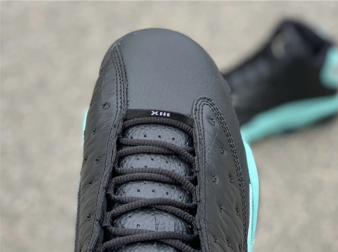 HighQuality Air Jordan 13 Retro Black Island Green 414571- 1145