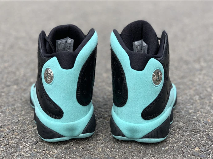 HighQuality Air Jordan 13 Retro Black Island Green 414571- 1145