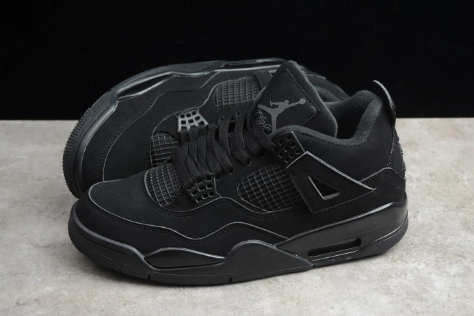 HighQuality Air Jordan 4 Black Cat (2020) CU1110- 1053