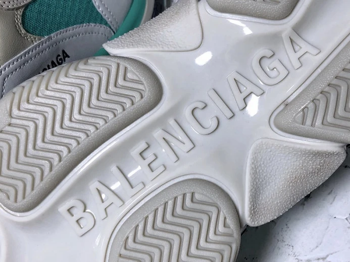 HighQuality Balencaiga Triple S White Grey Turquoise (W) 524039 W09OH 2538