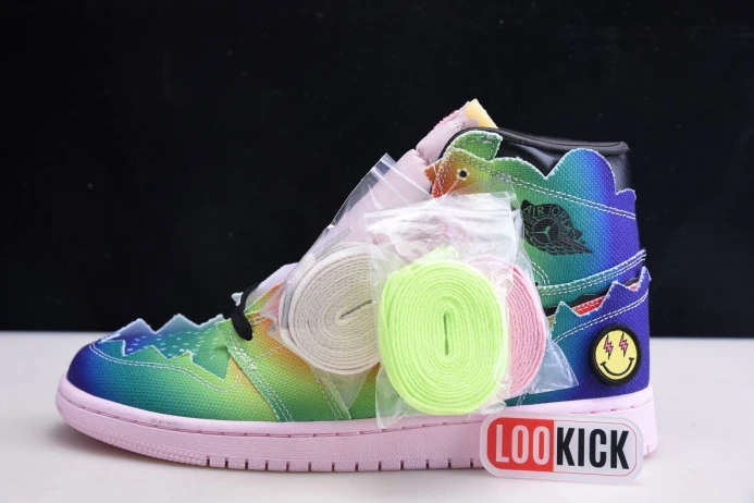 HighQuality J BALVIN X AIR JORDAN 1 HIGH OG DC3481- 841