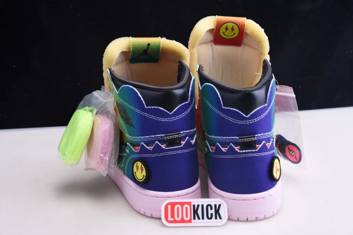 HighQuality J BALVIN X AIR JORDAN 1 HIGH OG DC3481- 841