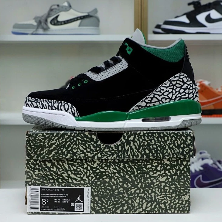 HighQuality Kimikick AIR JORDAN 3 PINE GREEN 2024
