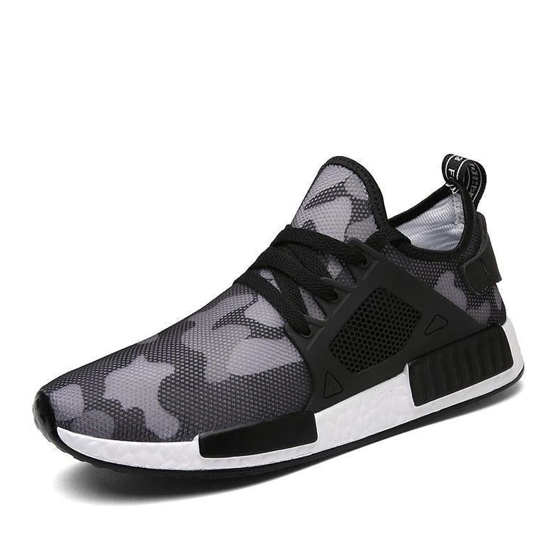 HighQuality Kimikick Breathable Casual Shoes Breathable Fashion Lace Up Mens Mesh Flats 3409