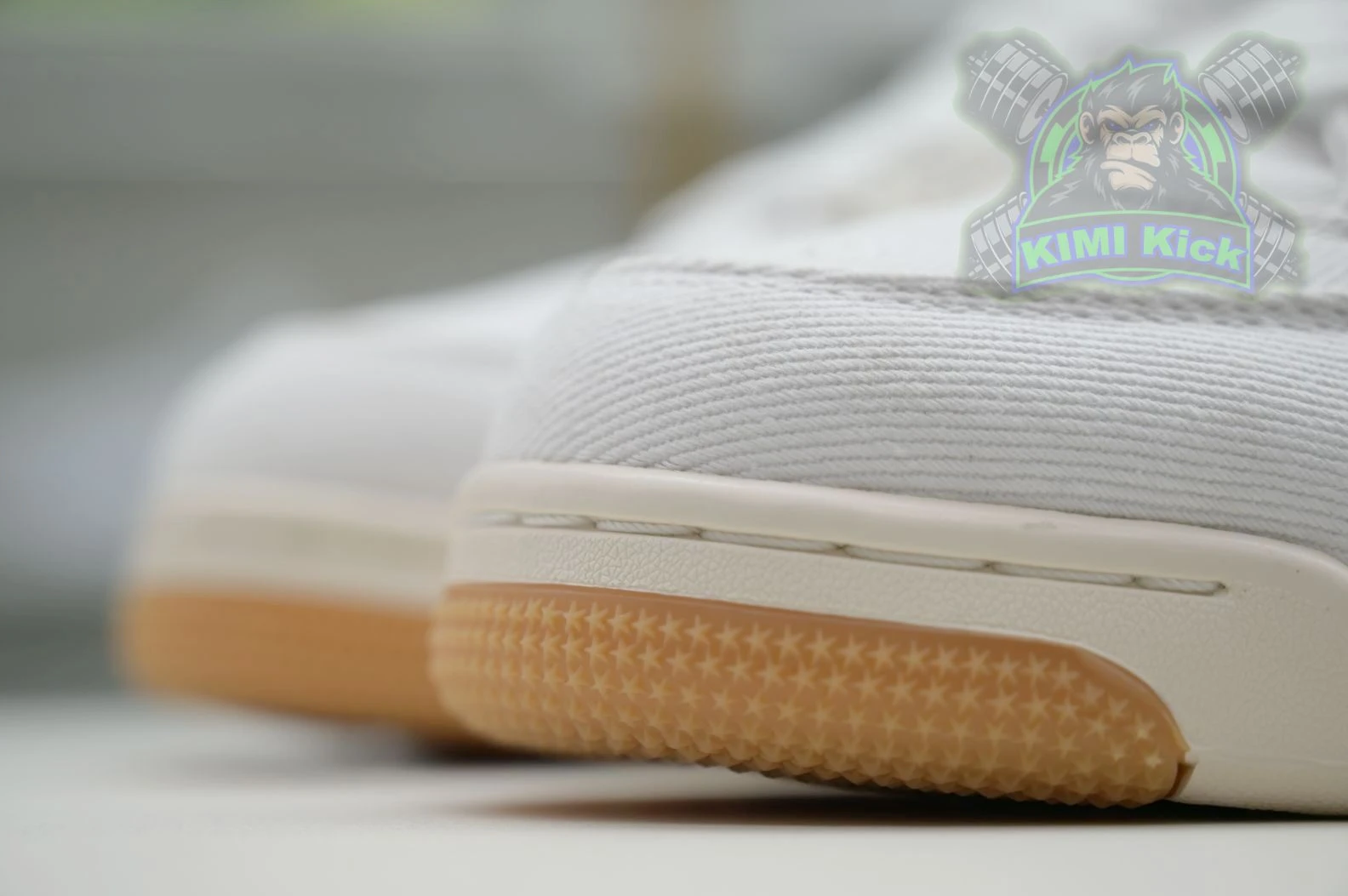 HighQuality Kimikick Jordan Air Jordan 4 levis white (levis tag) 1864