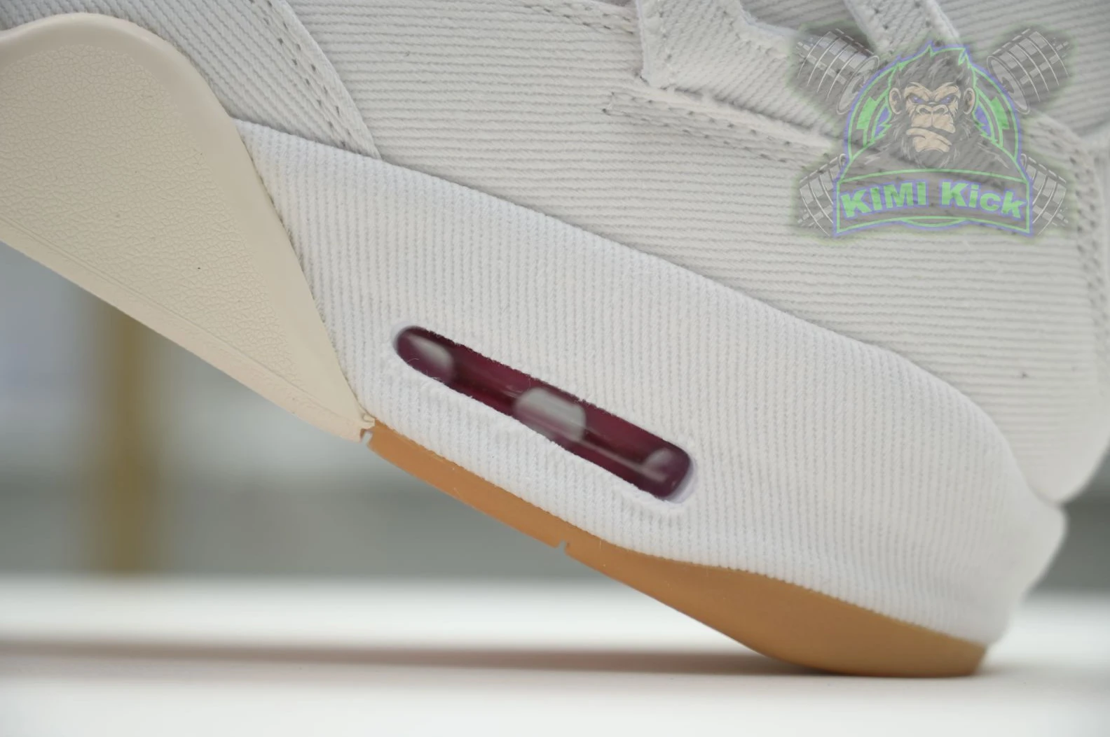 HighQuality Kimikick Jordan Air Jordan 4 levis white (levis tag) 1864