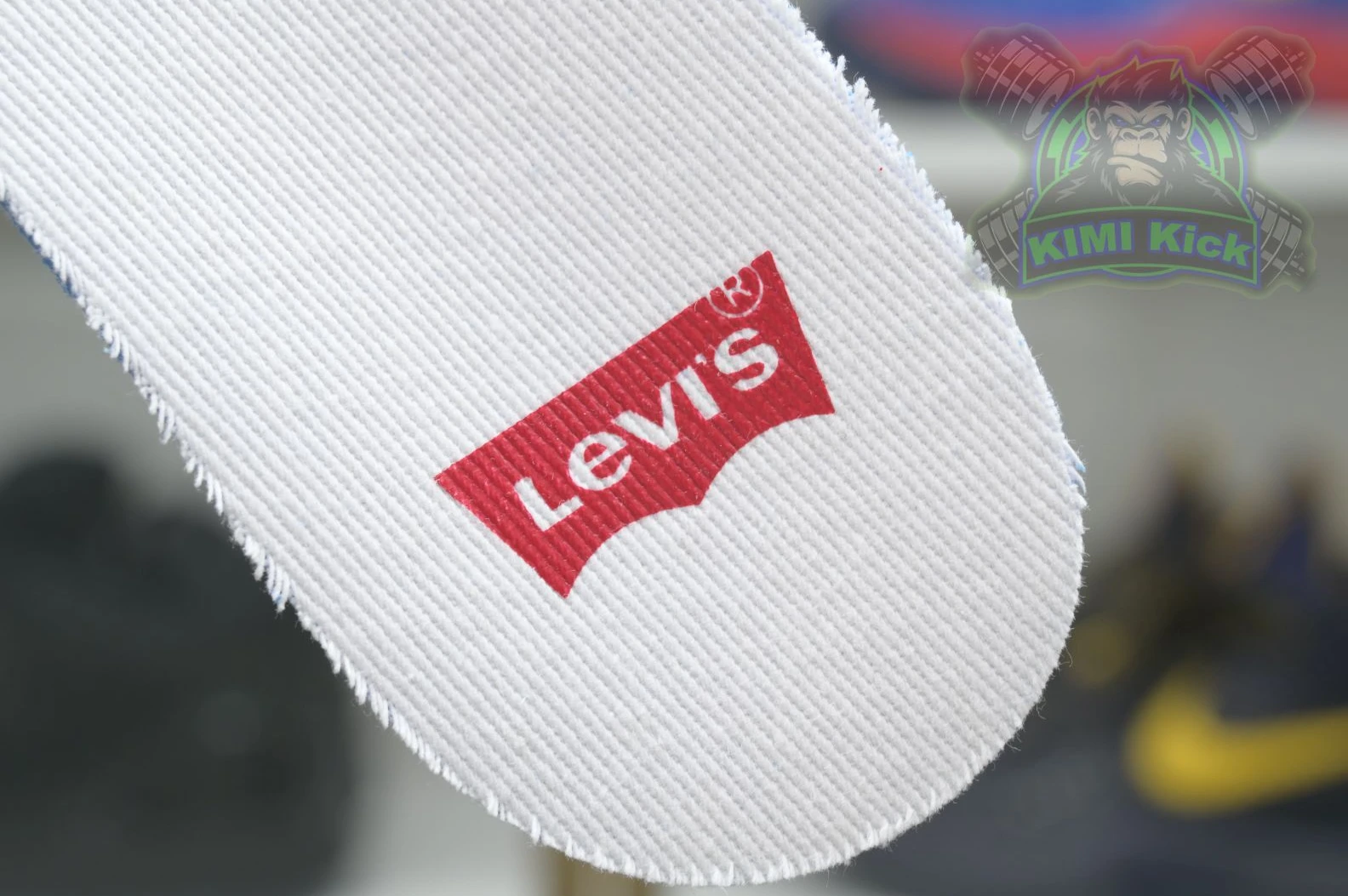 HighQuality Kimikick Jordan Air Jordan 4 levis white (levis tag) 1864