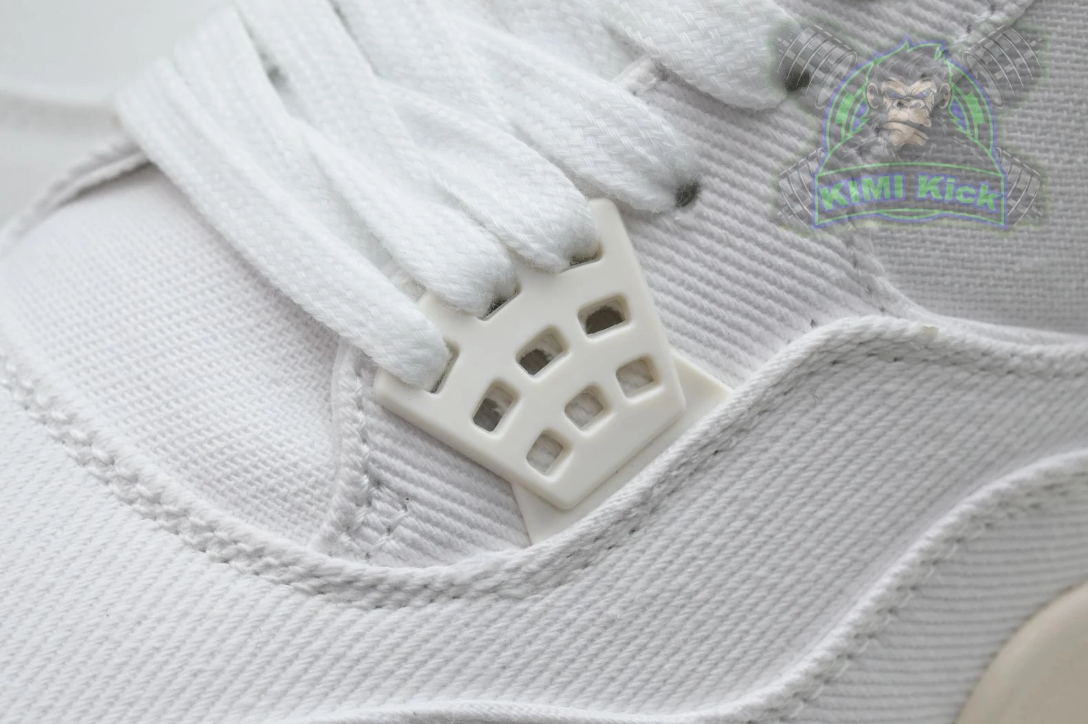 HighQuality Kimikick Jordan Air Jordan 4 levis white (levis tag) 1864