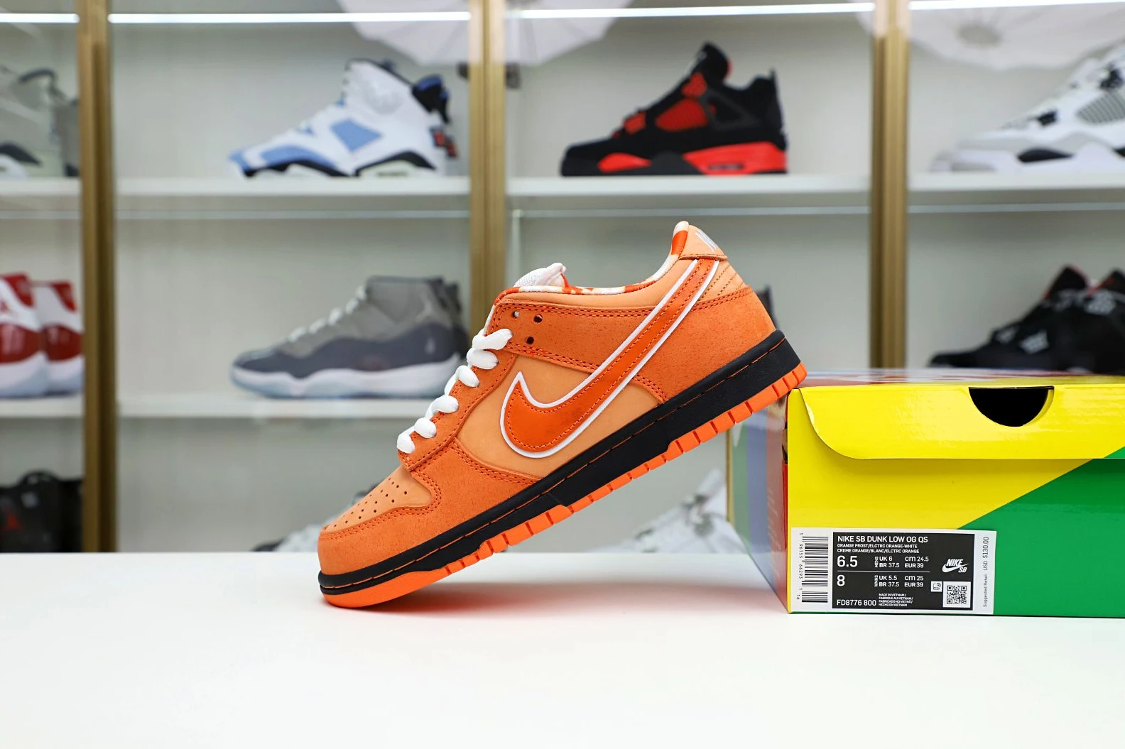 HighQuality Kimikick NIKE DUNK ORANGE LOBSTER 3518