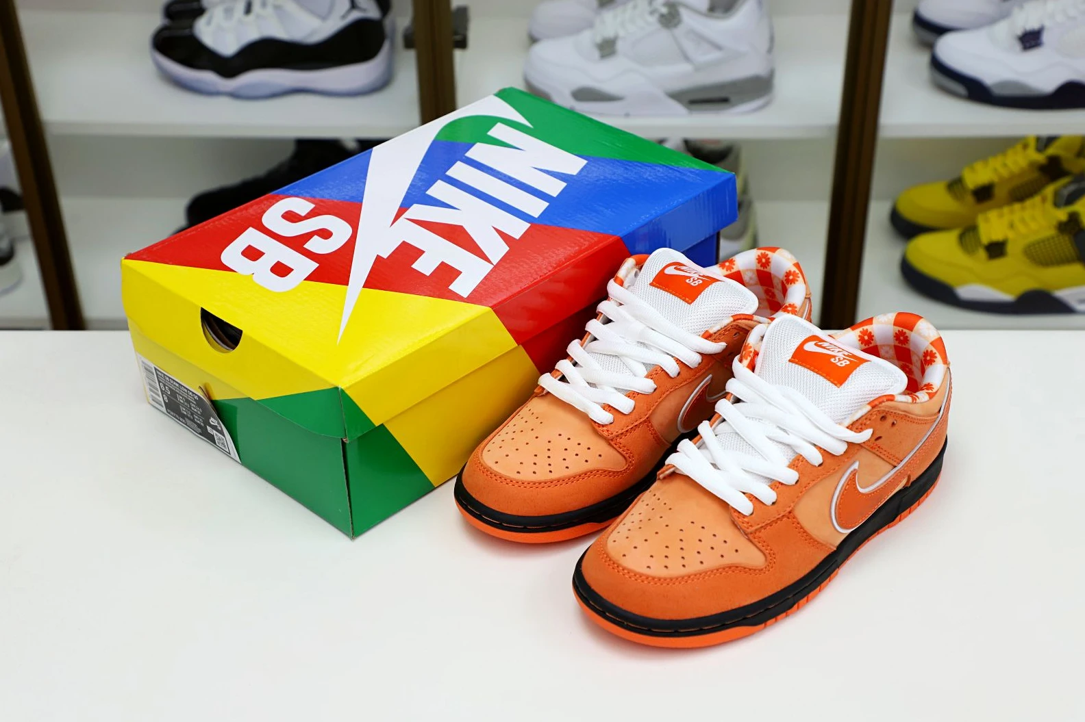 HighQuality Kimikick NIKE DUNK ORANGE LOBSTER 3518