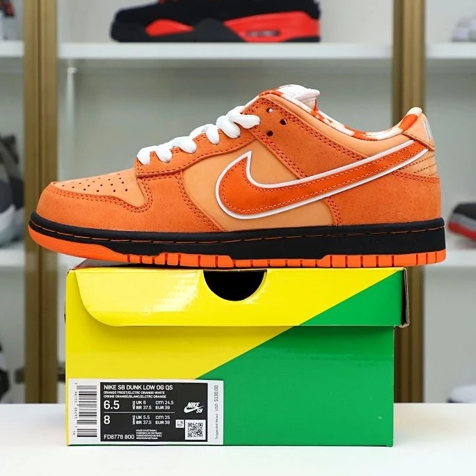 HighQuality Kimikick NIKE DUNK ORANGE LOBSTER 3518