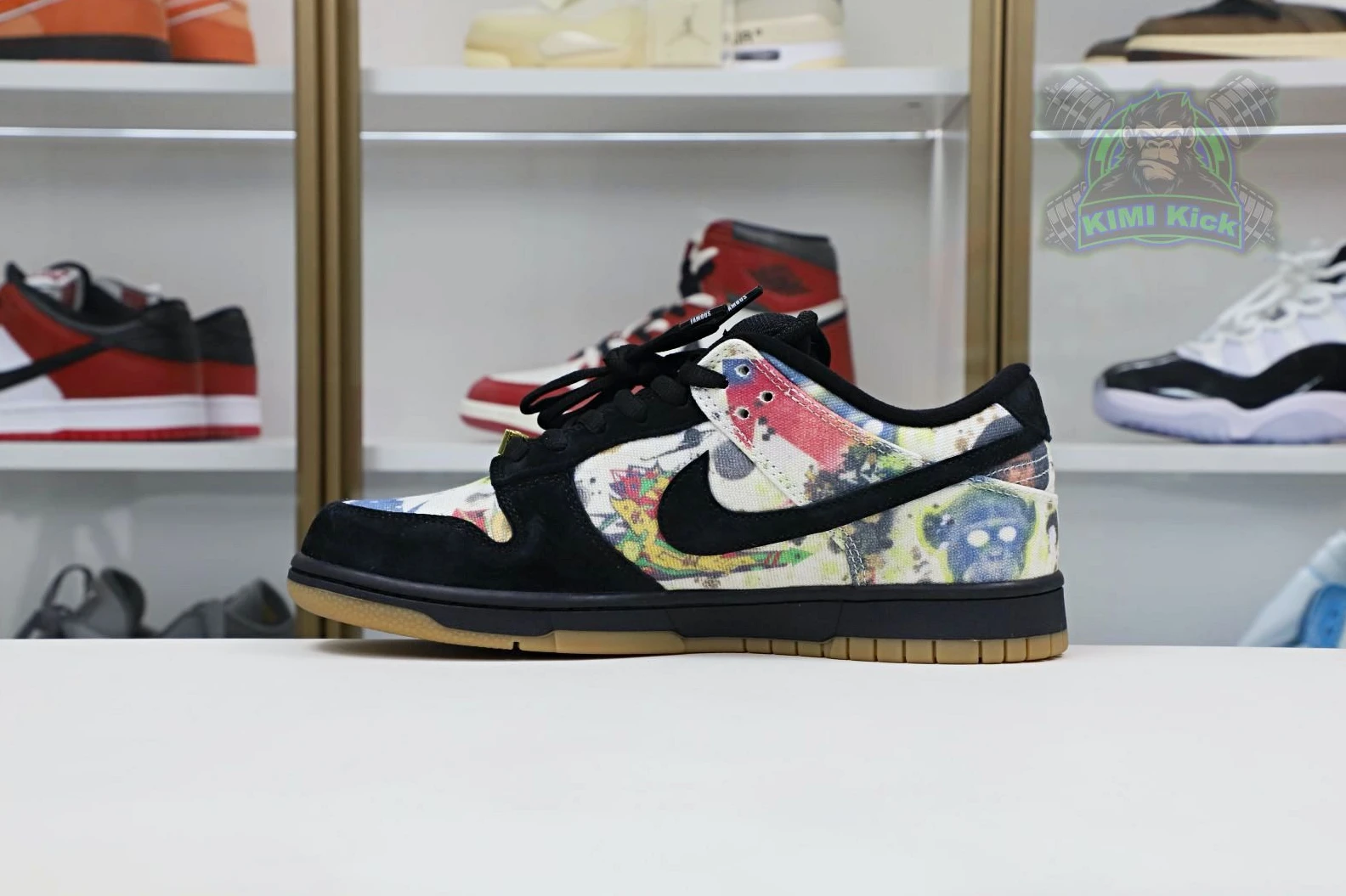 HighQuality Kimikick Supreme xNike SB DunkLow 3464