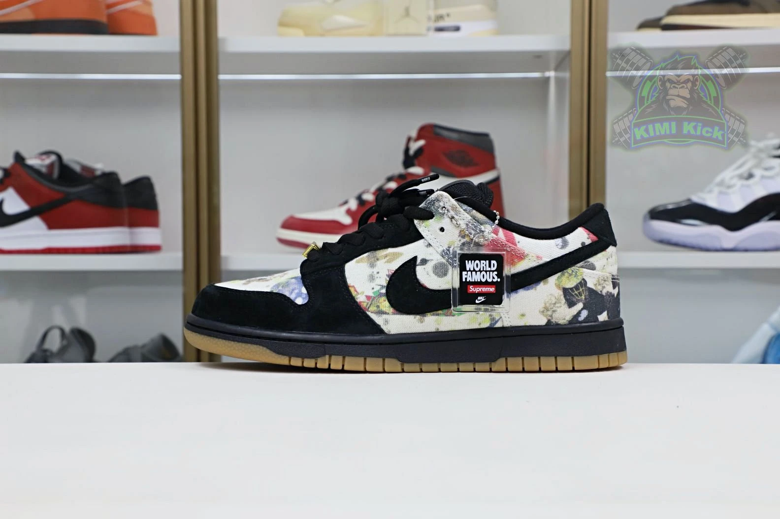 HighQuality Kimikick Supreme xNike SB DunkLow 3464