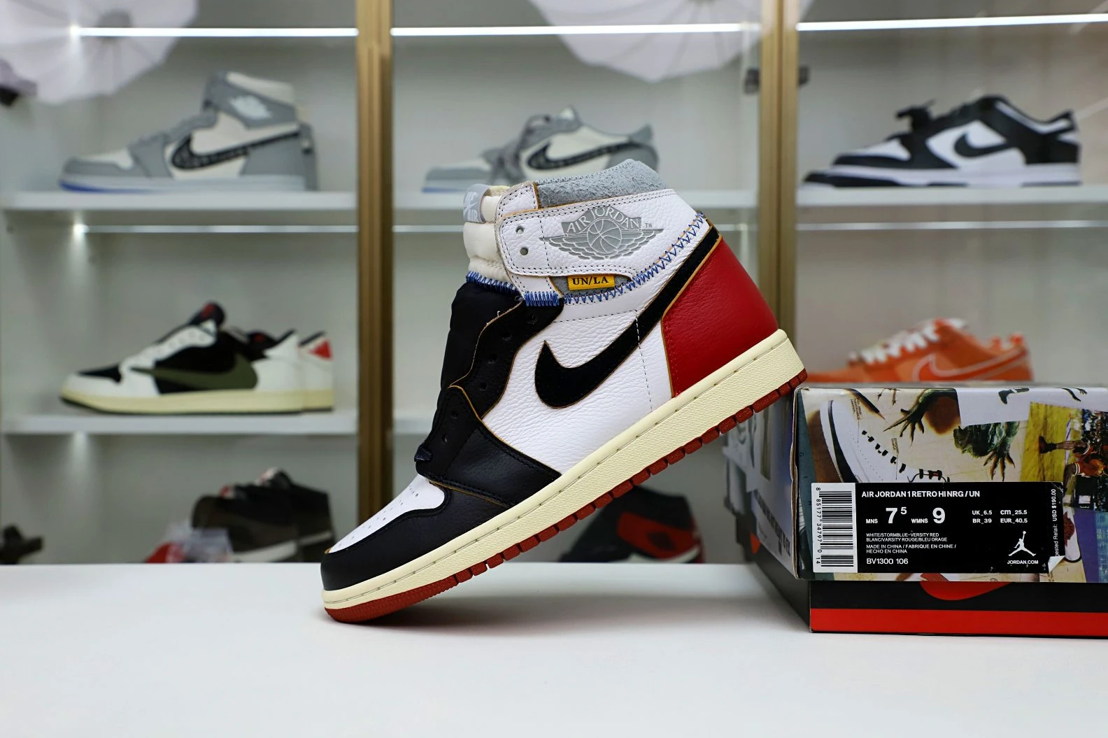 HighQuality Kimikick UNION LA X AIR JORDAN 1 RETRO HIGH NRG 1921