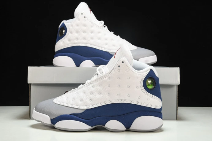 HighQuality air jordan 13 “french blue” 414571- 1430