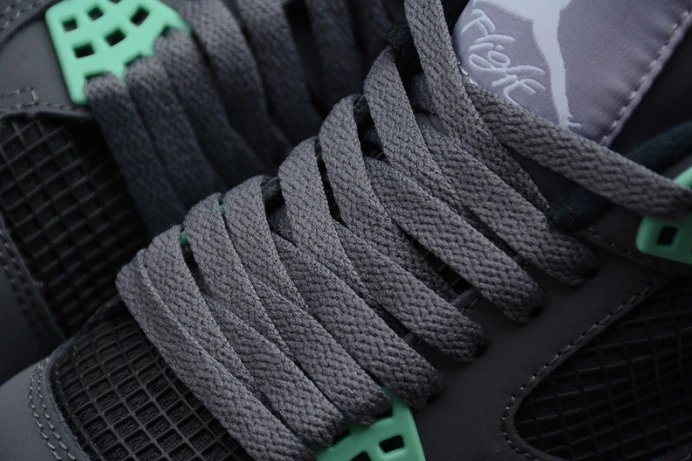 HighQuality air jordan 4 retro ''green glow'' 308497 1696