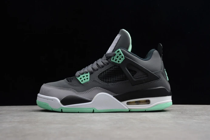 HighQuality air jordan 4 retro ''green glow'' 308497 1696